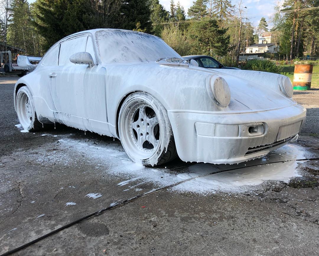 Power Wash- Wash & Wax Combo (for garden hose)