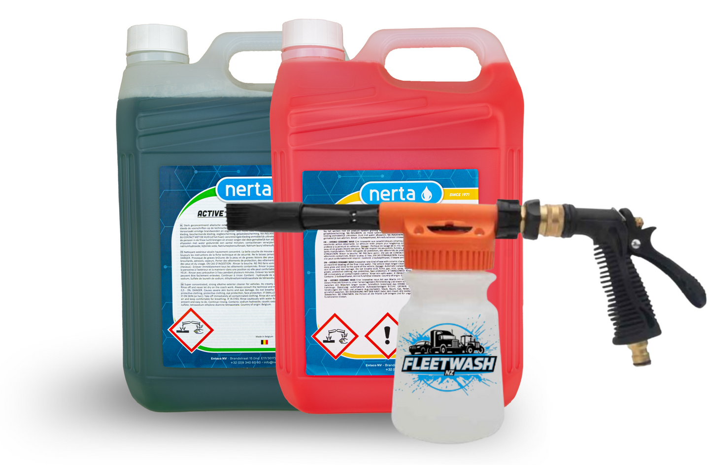 Active Diamond Wash & Wax Combo (for garden hose)