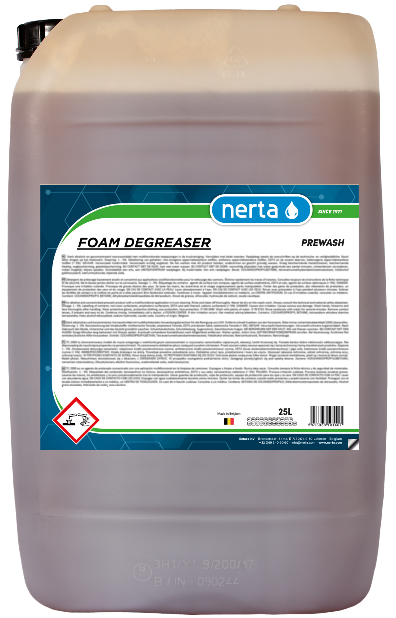 Nerta Foam Degreaser - 5L