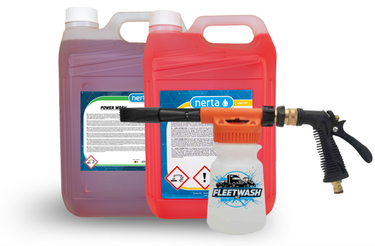 Power Wash- Wash & Wax Combo (for garden hose)