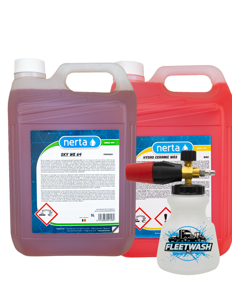 Nerta Sky We Wash & Wax Starter Pack (for Waterblaster)